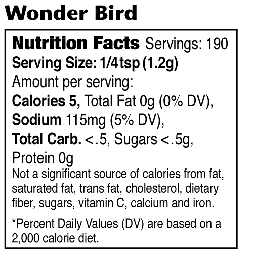 Dizzy Pig Rub - Wonder Bird 8oz