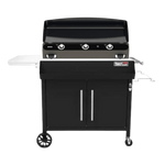 ENO Bergerac Plancha 3000 with Enclosed Cart Prep Table Bundle