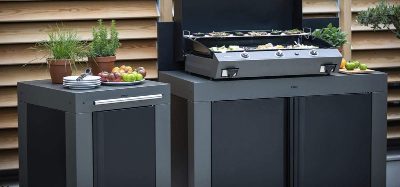 ENO Galvanized Steel Grey Table