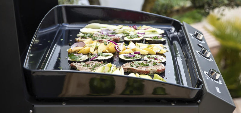 ENO La Plancha Bergerac 3000 Cargo Grey 3-Burner Gas Griddle