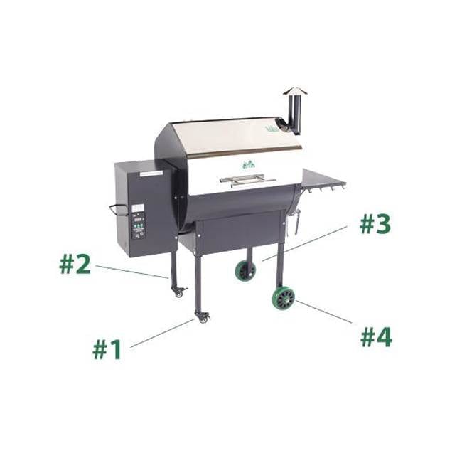 Green Mountain Grills Leg # 1/2 (Caster Wheel) - Large GMG-P-1214