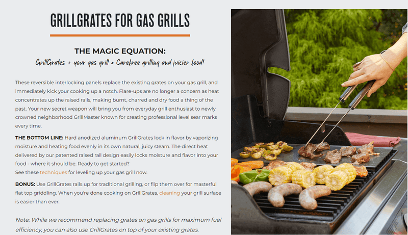 GrillGrate 17.375" Sets