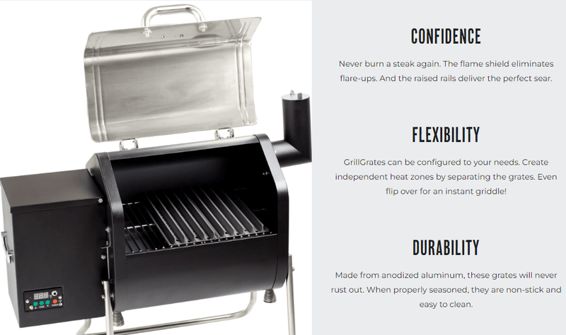 GrillGrate Sear Station for the Traeger Select Elite