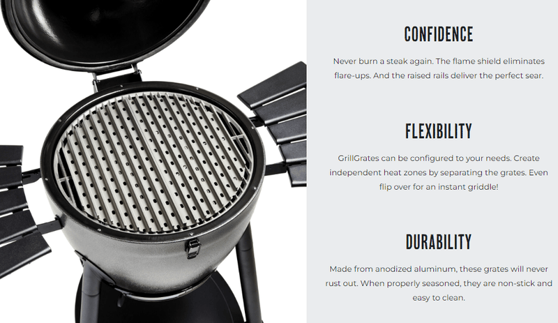 GrillGrate Set for the Kamado Joe Big Joe Series and Pro Joe
