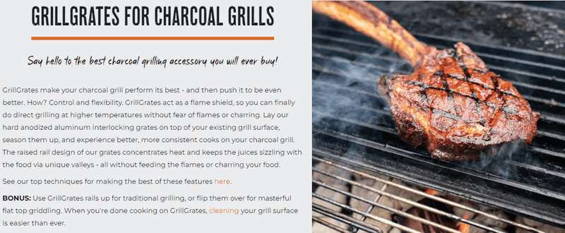 GrillGrates for the 18" Weber Kettle