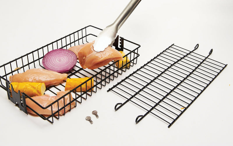 Grill Pro 24785 Non-Stick Flat Spit Basket
