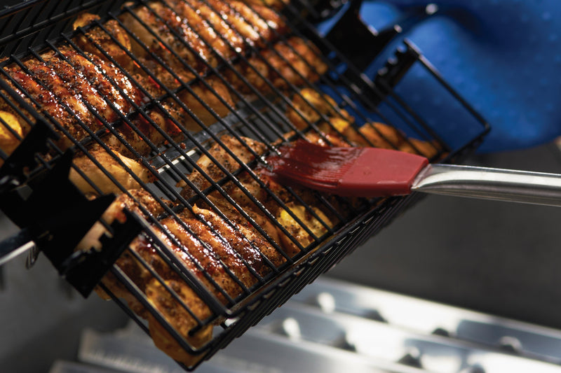 Grill Pro 24785 Non-Stick Flat Spit Basket