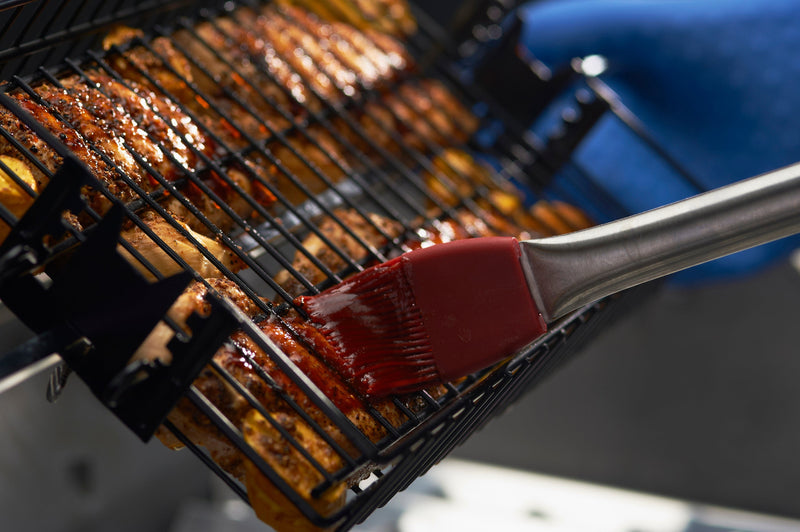 Grill Pro 24785 Non-Stick Flat Spit Basket