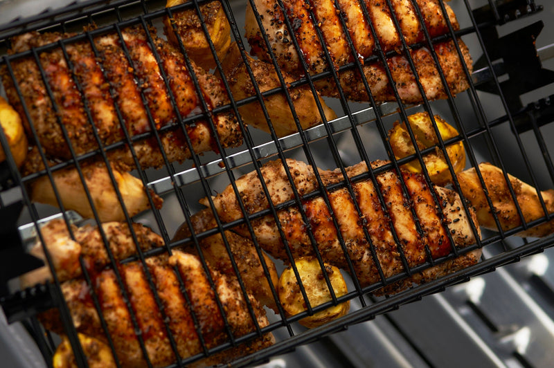 Grill Pro 24785 Non-Stick Flat Spit Basket