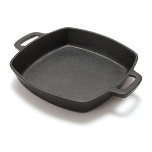 Grillpro Cast Iron Square Pan and Skillet
