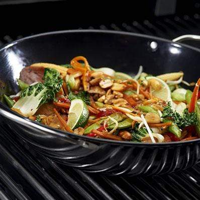 GrillPro Deluxe Porcelain Wok Topper