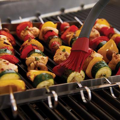 GrillPro Stainless Steel Shish Kebab Set of 6
