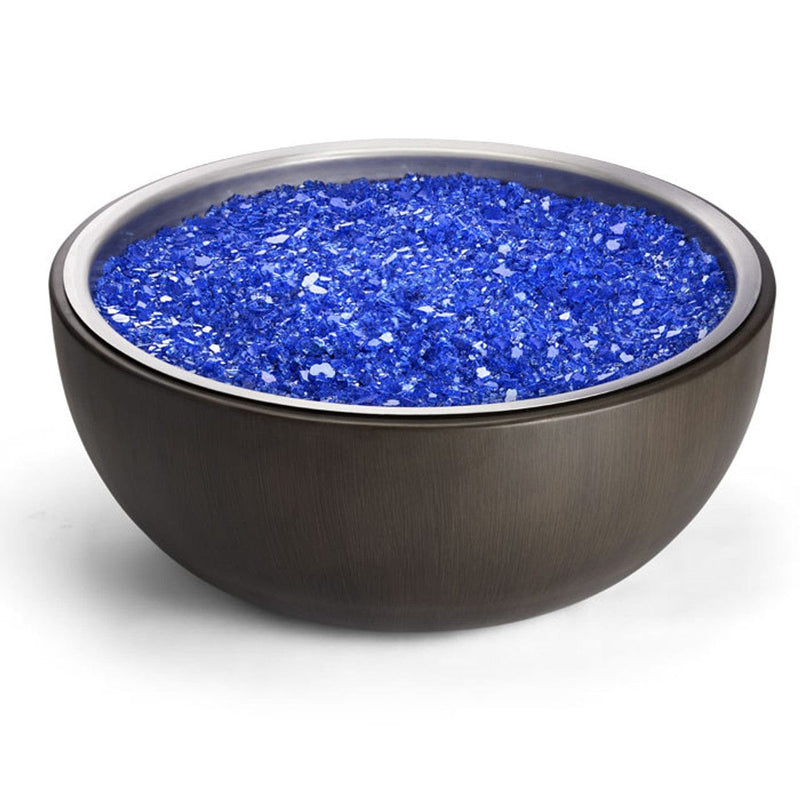 HPC Fire Aluminum Spun Fire Bowl - Walnut (Dual Fuel)