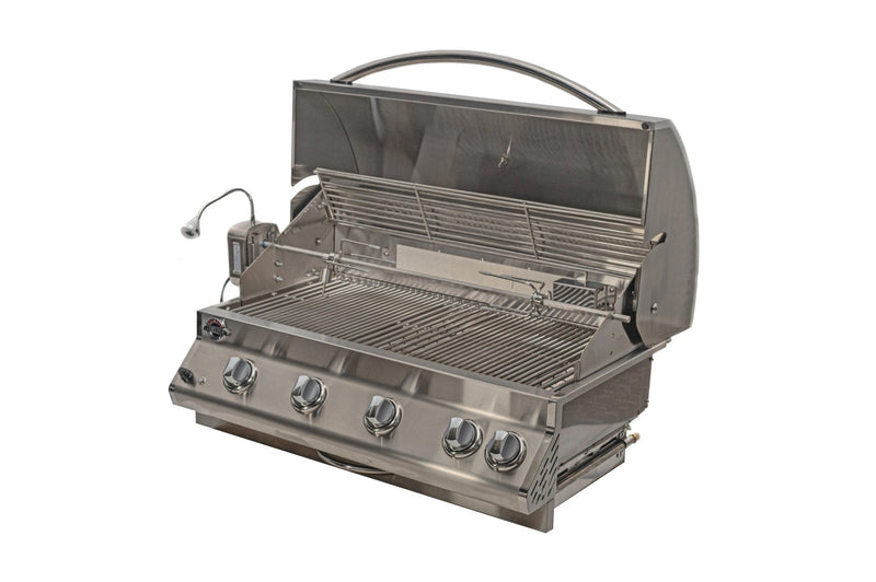 Jackson Grills Supreme 700 4-Burner Built-In Stainless Steel BBQ Grill