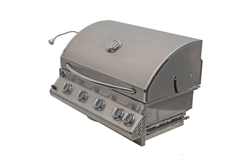 Jackson Grills Supreme 700 4-Burner Built-In Stainless Steel BBQ Grill