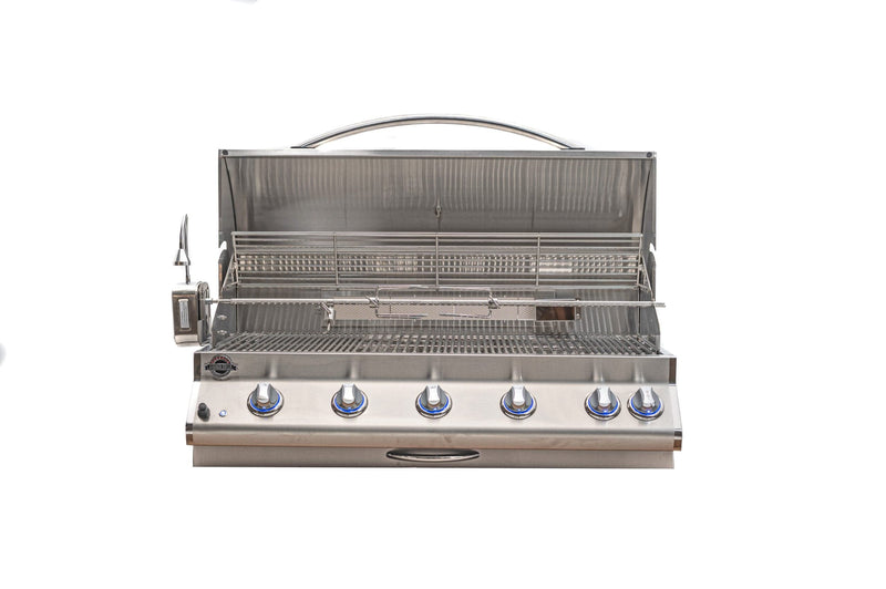 Jackson Grills Supreme 850 5-Burner Built-In Stainless Steel BBQ Grill