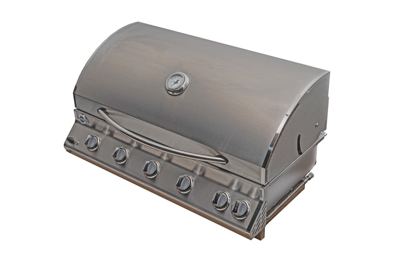 Jackson Grills Supreme 850 5-Burner Built-In Stainless Steel BBQ Grill