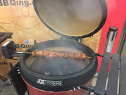 Kamado Joe Kamado Joe Big Joe II 24" Ceramic Charcoal Grill & Smoker with Cart & Wheels BJ24RHC Charcoal / Red BJ24RHC Freestanding Kamado Grill 811738021454