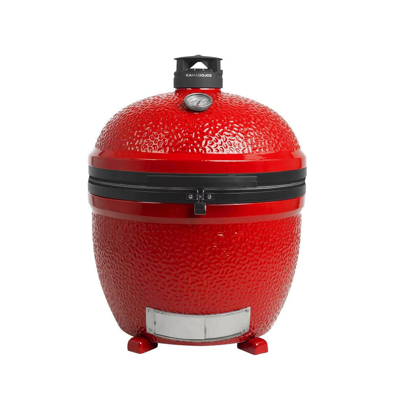 Kamado Joe Kamado Joe Big Joe II 24" Standalone Ceramic Charcoal Grill & Smoker BJ24NRHC Charcoal / Red BJ24NRHC Freestanding Kamado Grill 811738021553