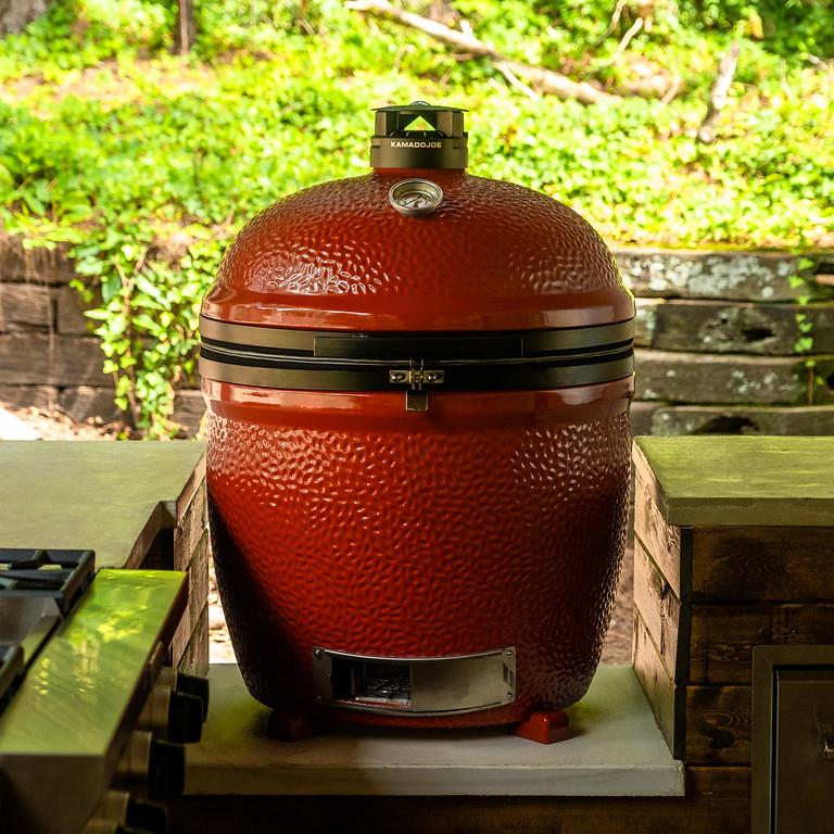 Kamado Joe Big Joe III 24" Built-in Ceramic Charcoal Grill & Smoker KJ15040821