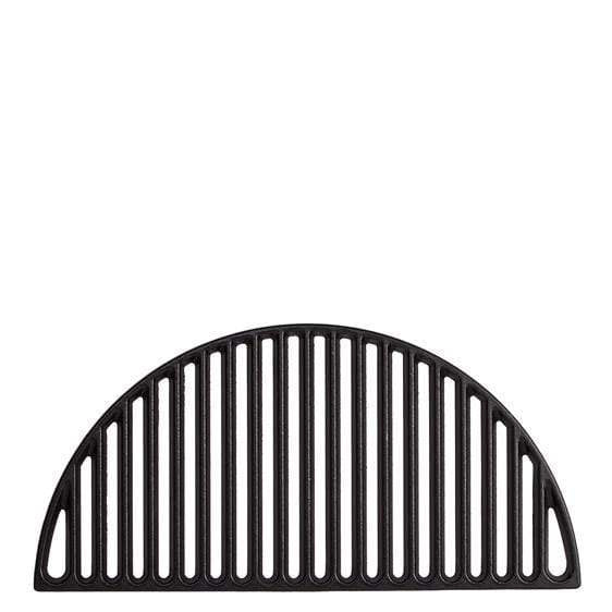 Kamado Joe Kamado Joe-classic Joe 1/2 Moon Cast Iron Cooking Grate KJ-HCICG Part Cooking Grate, Grid & Grill 811738020396