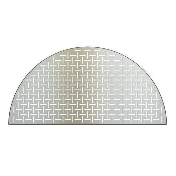 Kamado Joe Kamado Joe-classic Joe Half Moon SS Cooking Grate (Fish and Vegetables) KJ-HSSCGFV Part Cooking Grate, Grid & Grill 811738021256