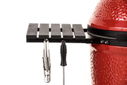 Kamado Joe Kamado Joe Classic Joe III 18" Ceramic Charcoal Grill & Smoker with Cart & Wheels KJ15040921 Charcoal / Red KJ15040921 Freestanding Kamado Grill 811738027197