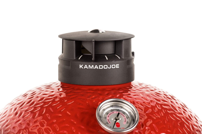 Kamado Joe Kamado Joe Classic Joe III 18" Ceramic Charcoal Grill & Smoker with Cart & Wheels KJ15040921 Charcoal / Red KJ15040921 Freestanding Kamado Grill 811738027197