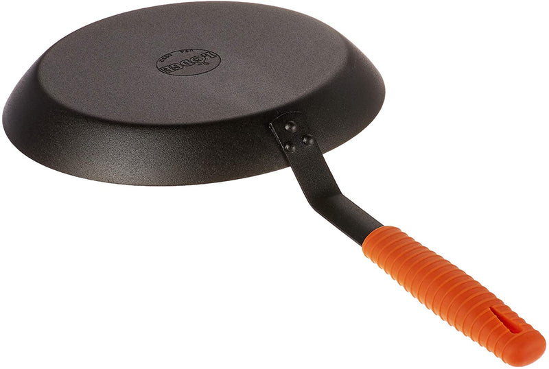 Lodge Carbon Steel Seasoned Skillet 12" w/ Silicone Handle Holder
