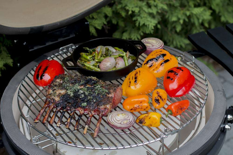 Louisiana Grills Ambiance Kamado 25 Ceramic Charcoal Grill & Smoker with Cover 10699