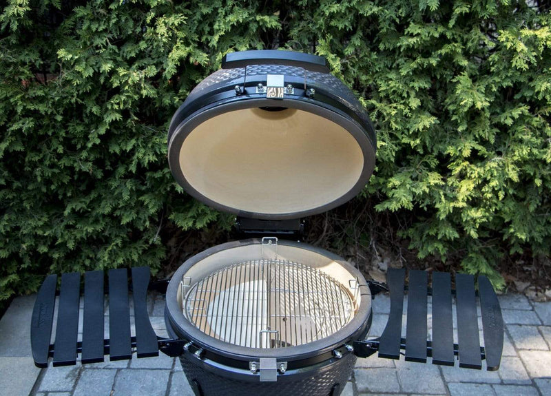 Louisiana Grills Ambiance Kamado 25 Ceramic Charcoal Grill & Smoker with Cover 10699