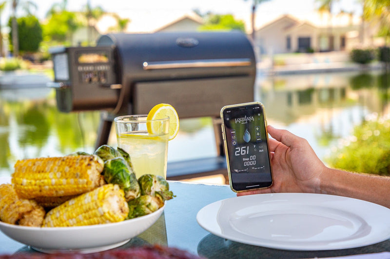Louisiana Grills Black Label 1200 Pellet Grill & Smoker w/ WIFI Control