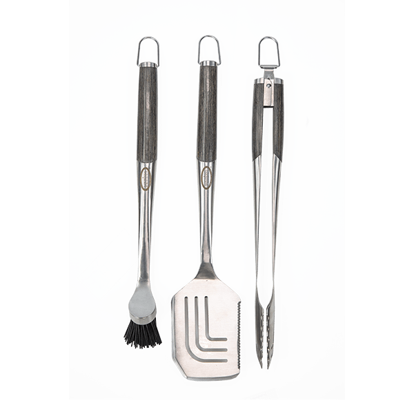 Louisiana Grills Stainless Steel 3 Piece Tool Set
