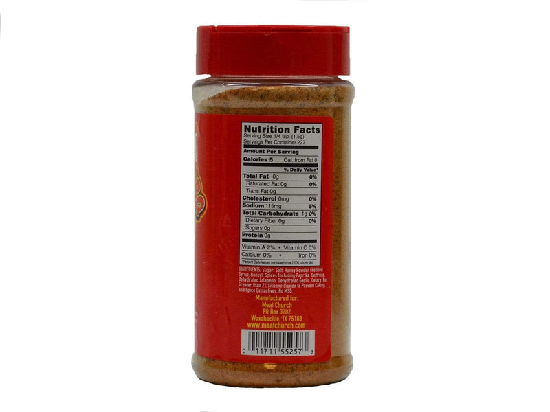 Meat Church Honey Hog HOT Rub Seasoning (12oz)