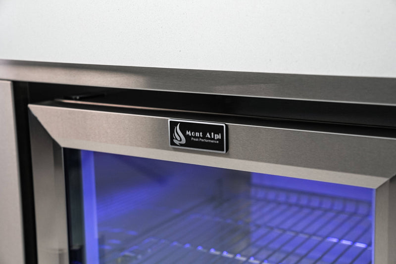 Mont Alpi 805 Deluxe Island with a Fridge Cabinet