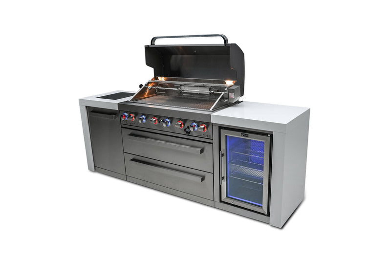 Mont Alpi 805 Deluxe Island with a Fridge Cabinet
