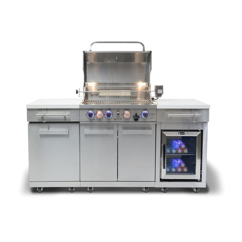 Mont Alpi Compact Island with Refrigerator