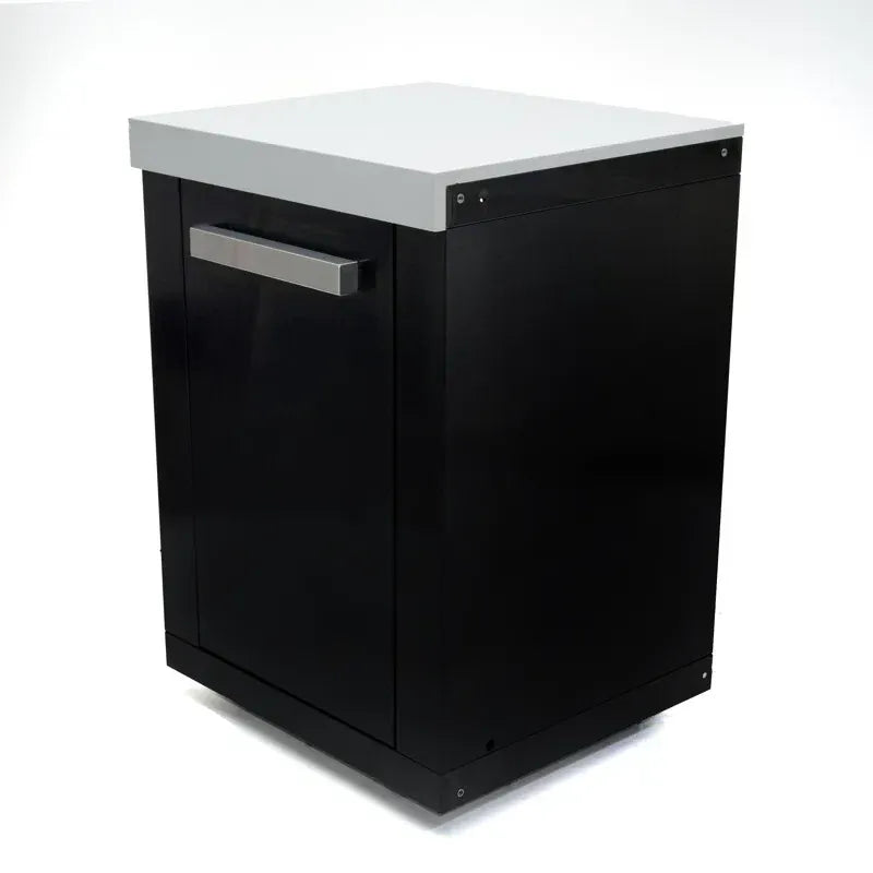 Mont Alpi Extension Cabinet Black Stainless Steel