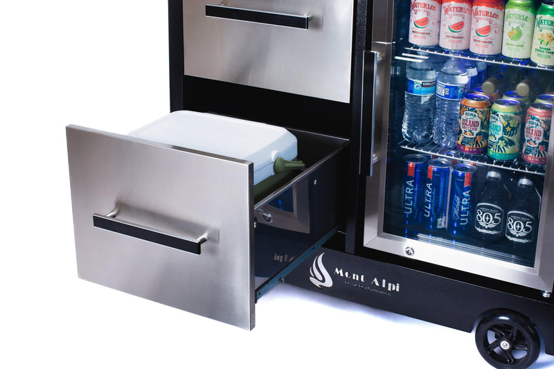 Mont Alpi Large Outdoor Prep Center / Bar Cart