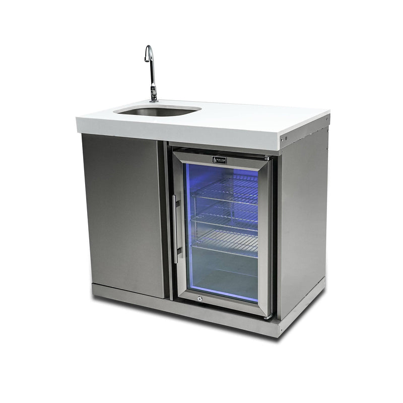 Mont Alpi Stainless Steel Beverage Center