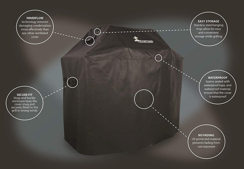 Heavy Duty 90" BBQ Cover PTCLH90 by Montana