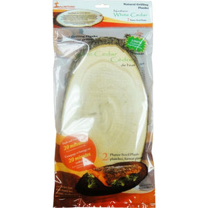 Montana Plank - White Cedar Oval (2 pk)