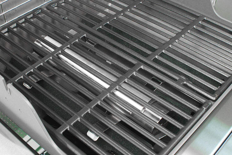 Montana Stainless Steel Barbecue Smoker Box, with Flare Shield