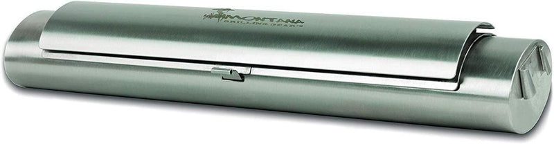 Montana Stainless Steel Barbecue Smoker Box, with Flare Shield