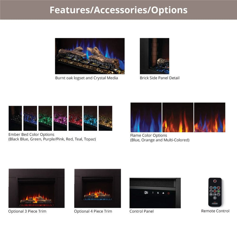 Four or Three Piece Trim Kit, Black for Cineview™ 26 NEFTK2636