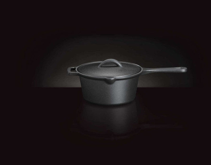 Napoleon 56051 Cast Iron Sauce Pan w/ Lid
