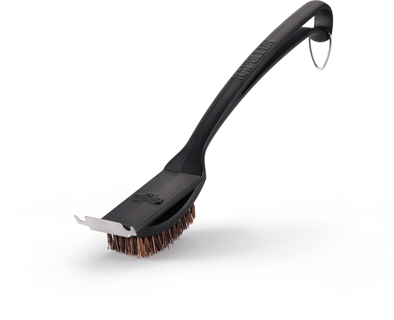 Napoleon Napoleon 62053 Natural Fiber Grill Brush With Grid Scraper 62053 Accessory Cleaning Brush 629162620538
