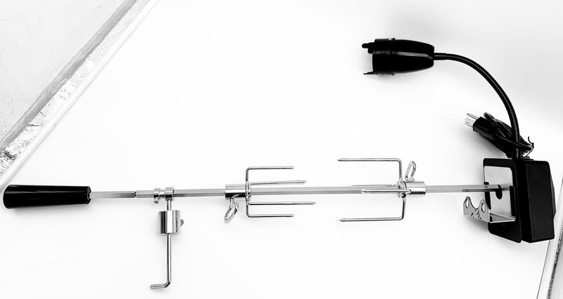Napoleon 69100 Heavy Duty Rotisserie Kit W/ Motor & Light