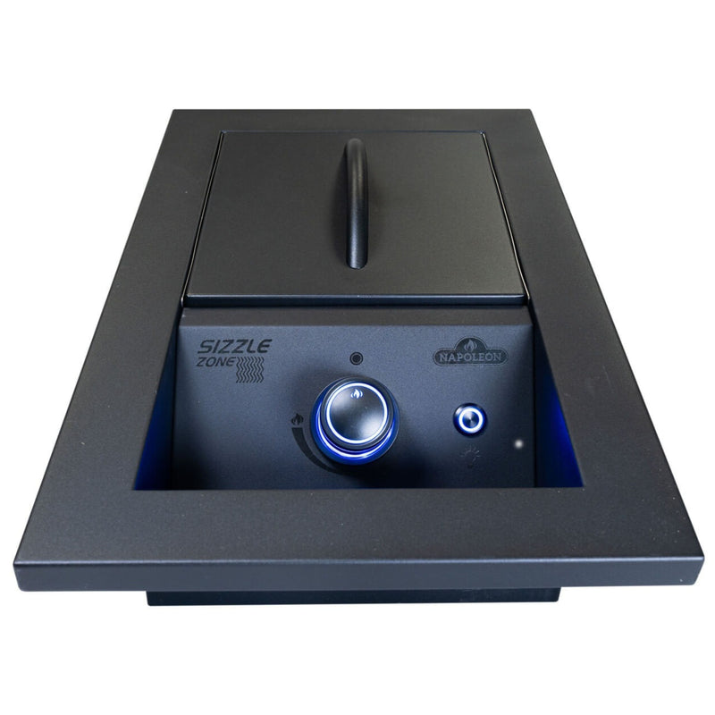 Napoleon 700 Series 10" Built-in Single Infrared Drop-In Burner BIB10IR, Matte Black
