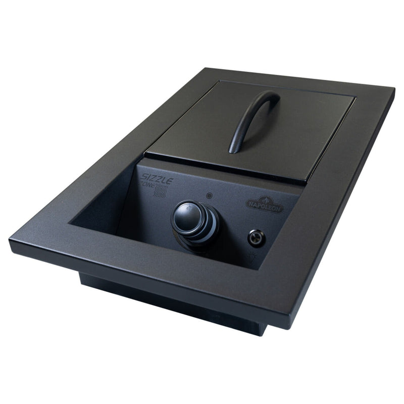 Napoleon 700 Series 10" Built-in Single Infrared Drop-In Burner BIB10IR, Matte Black